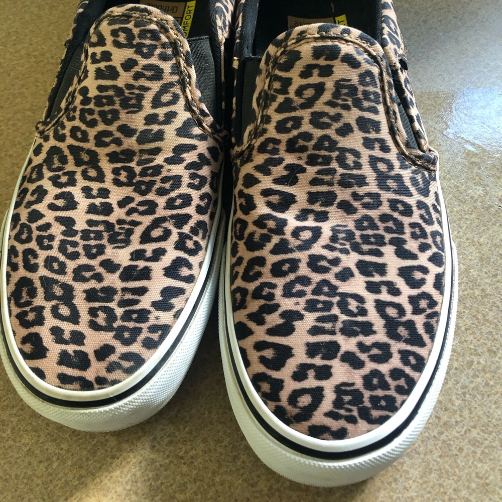 COPY - Vans deluxe ortholite cheetah print